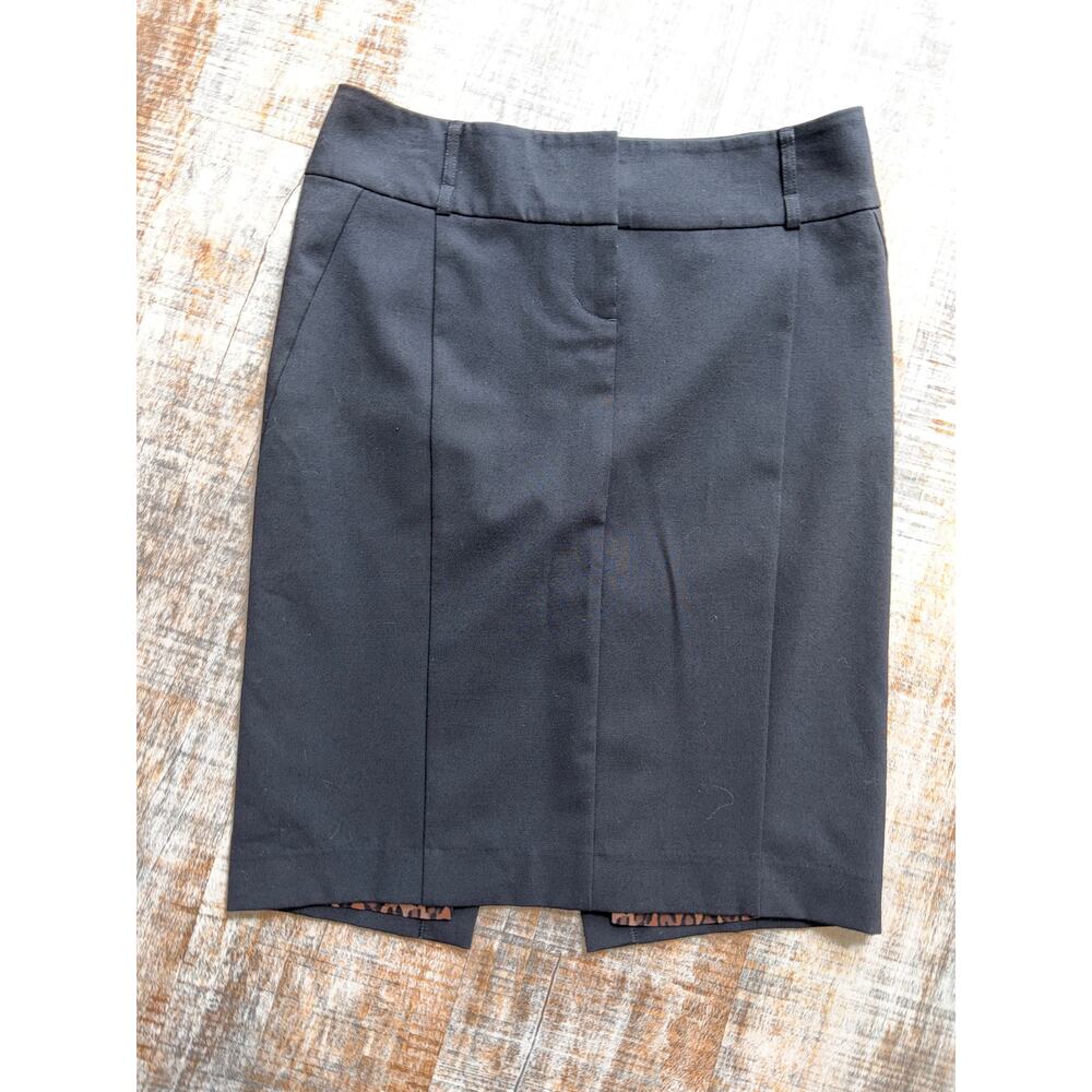 3/$30 Express Black High Rise Slit Classy Elegant Pencil Skirt Size 0